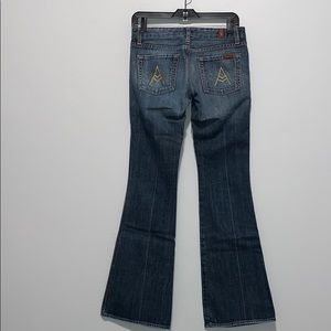 7 For All Mankind- Flare - A Pockets  -  Size 26